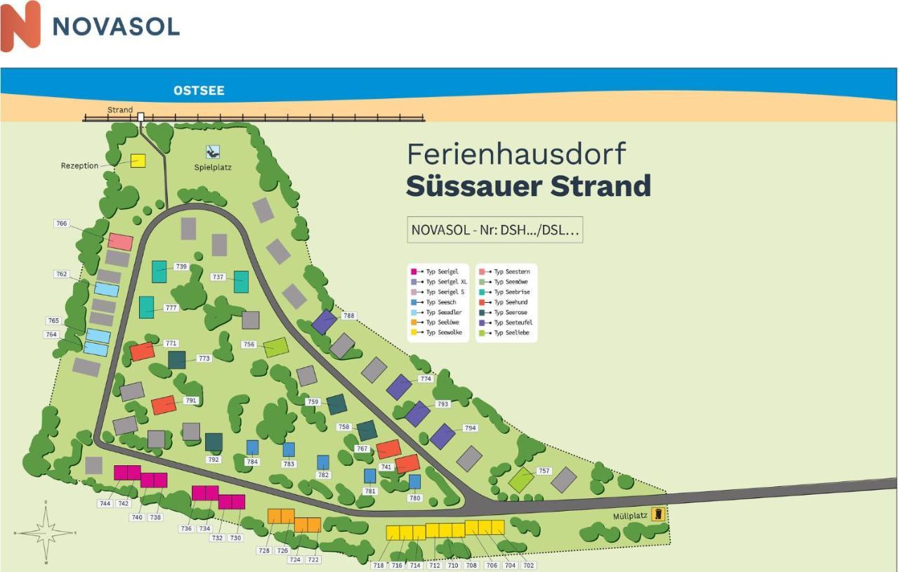 Haus Seeadler 5 Süssau Buitenkant foto